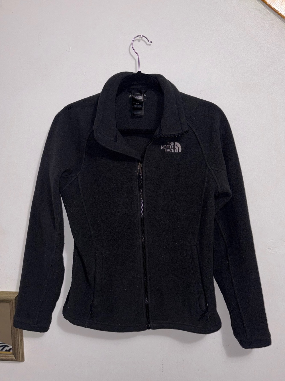 The North Face Black Women's Full-Zip Teddy Fleece Jacket